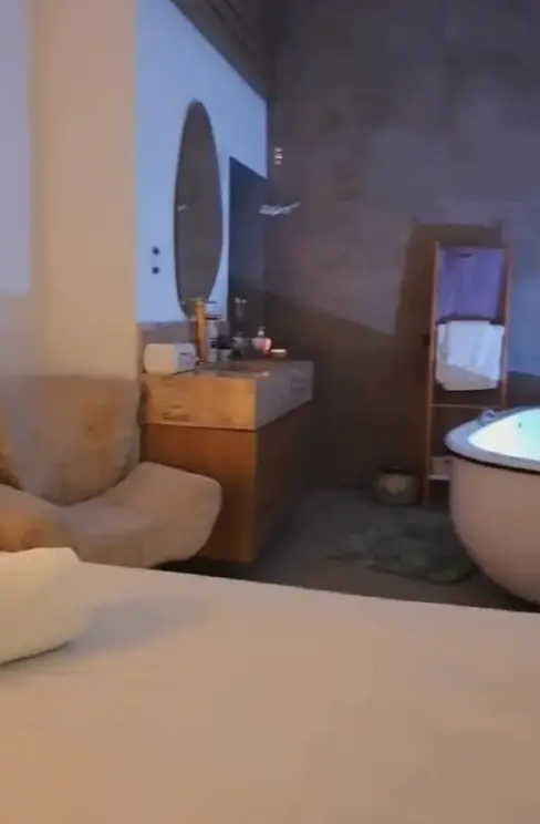 Sala de atendimento e relaxamento da Lavanda Boutique Spa